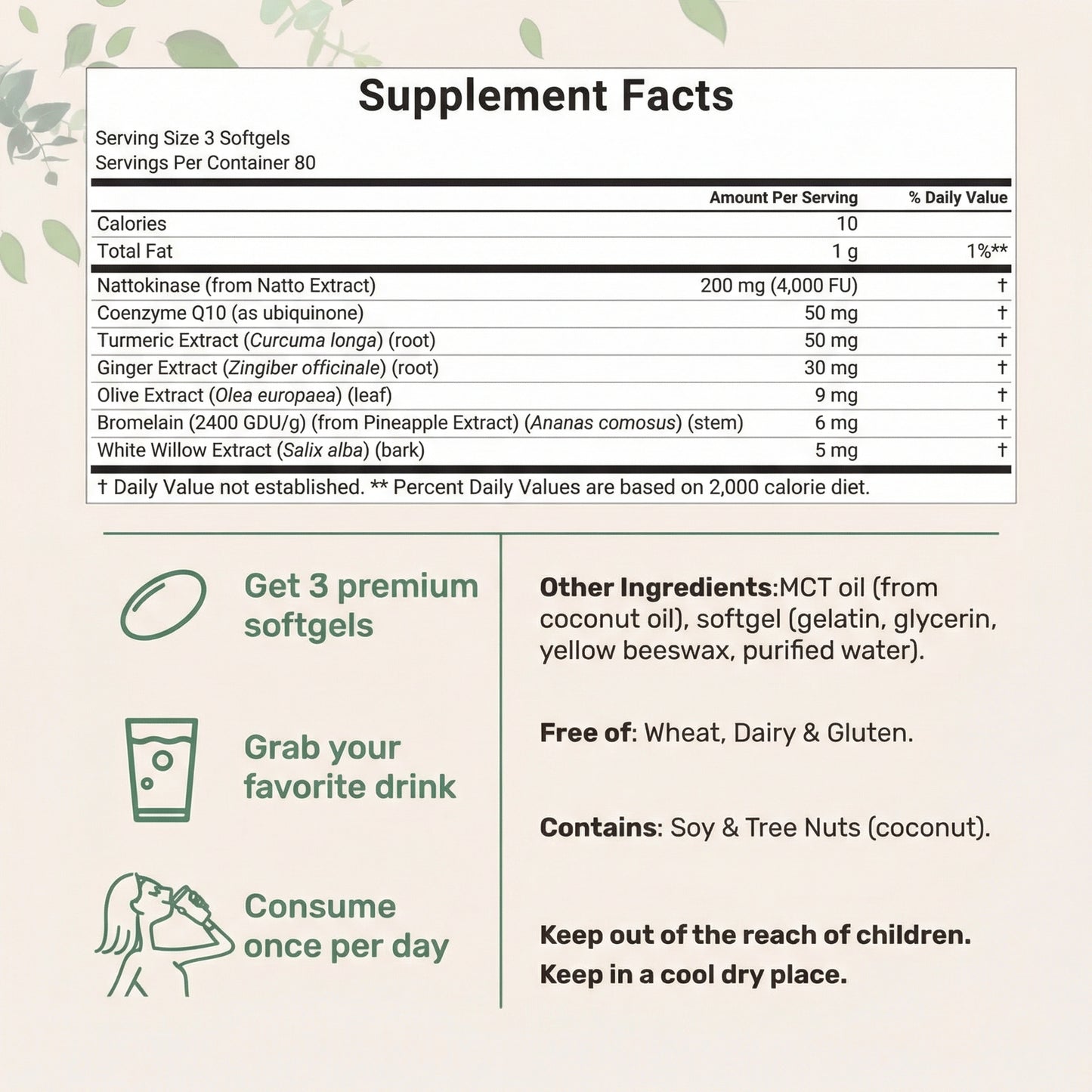 Nattokinase 4000 FU Daily Complex