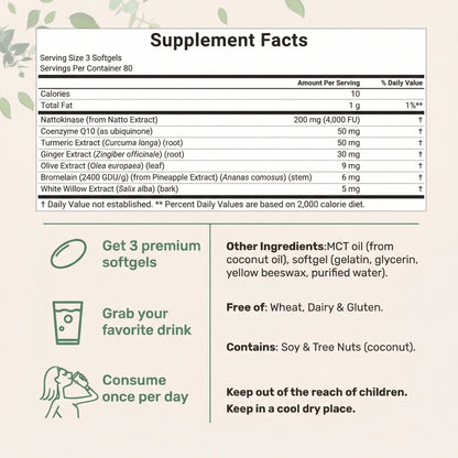 Nattokinase 4000 FU Daily Complex